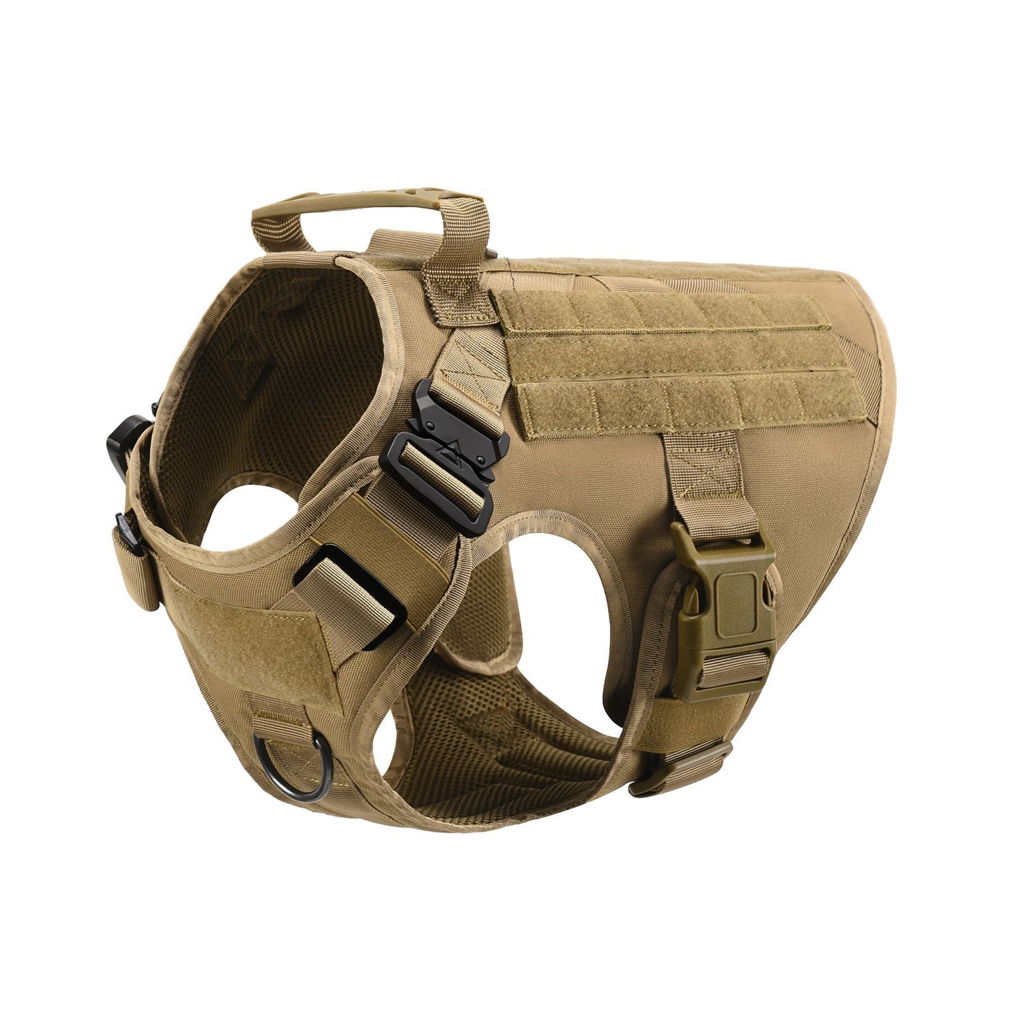 Tactical Dog Harness and Leash Set – Adjustable K9 Training Vest for German Shepherd and All Dog Breeds