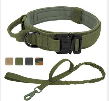 COMBO: Tactical Dog Collar & Leash Set