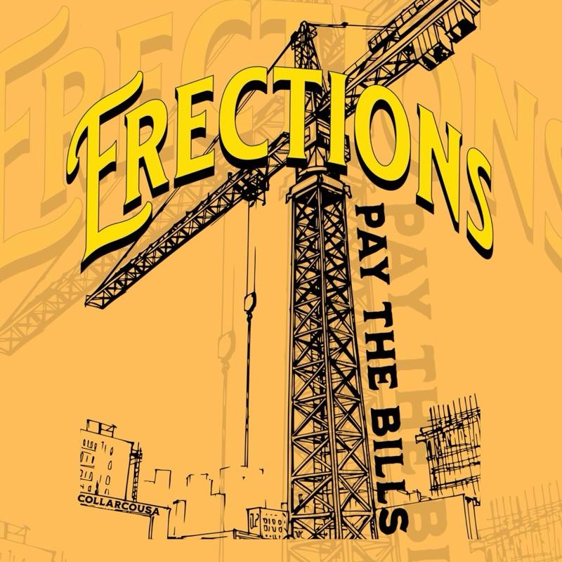 Crane Operator "Pays the Bills" T-Shirt - Blue Collar Workwear Men's Tee