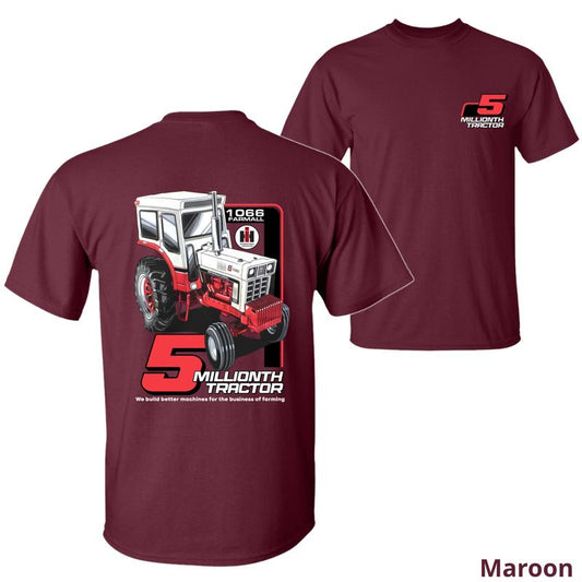 5 Millionth Tractor Farmall 1066 T-Shirt – Vintage Agriculture Shirt