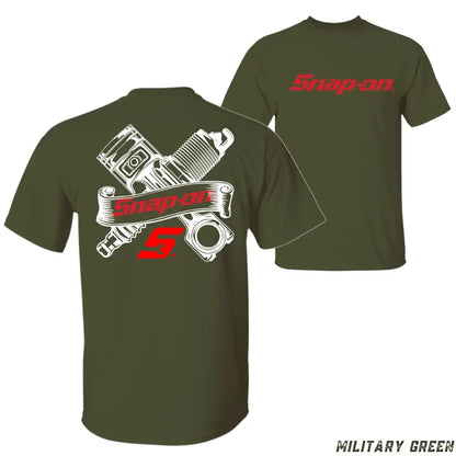 Engine Parts Mechanic T-Shirt – Vintage Auto Repair Graphic Tee, Unisex Streetwear for Car Enthusiasts