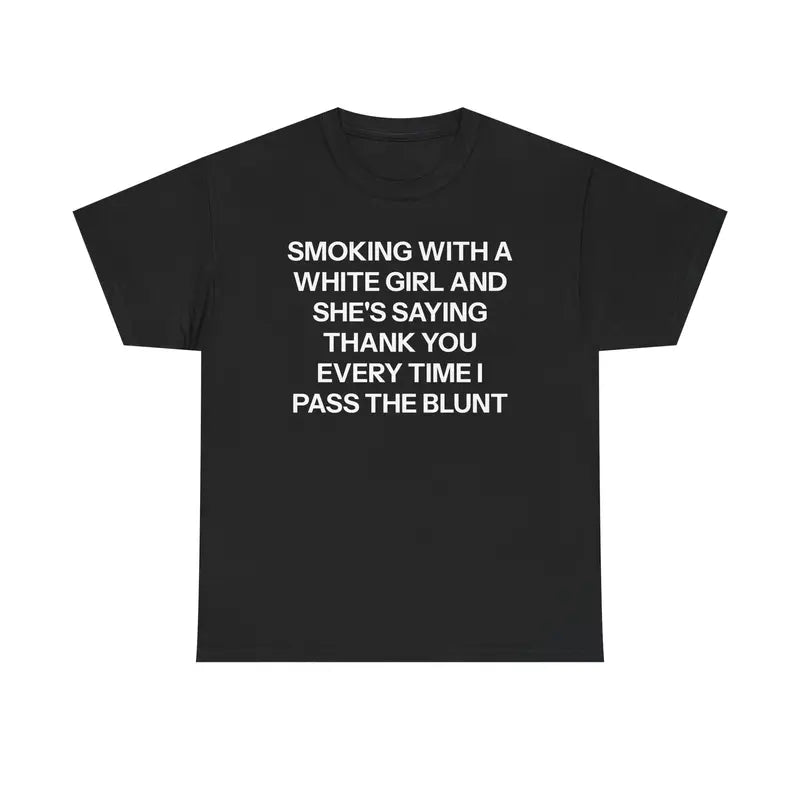 "Thank You" T-Shirt - Minimalist Slogan Tee, Unisex Cotton Graphic Shirt