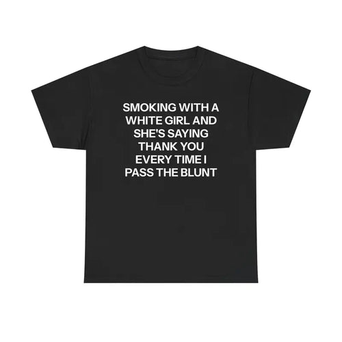 "Thank You" T-Shirt - Minimalist Slogan Tee, Unisex Cotton Graphic Shirt