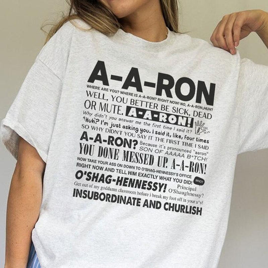 Ya Done Messed Up A-A-Ron Vintage T-Shirt – Funny Key & Peele Inspired Tee, Gift for Friends