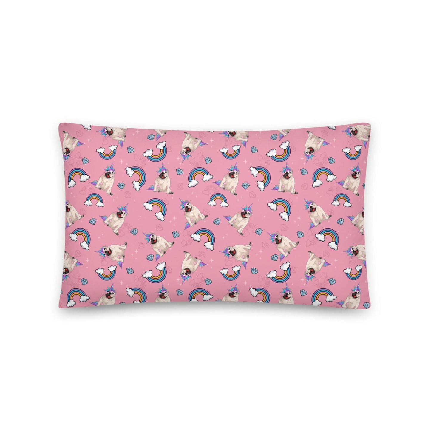 "Bullicorns Are Real" Throw Pillow