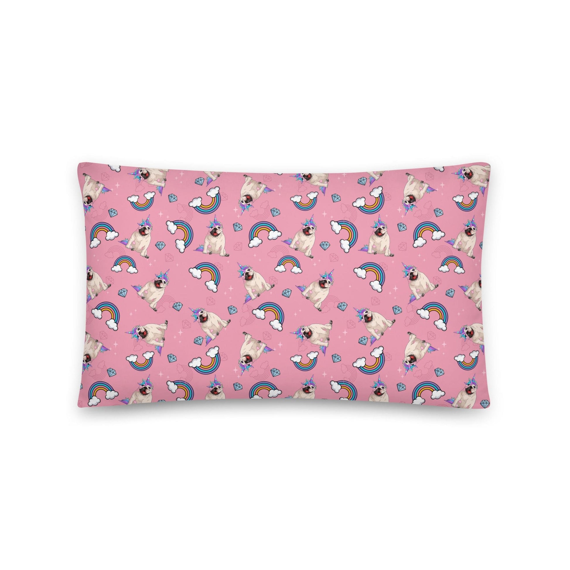 "Bullicorns Are Real" Throw Pillow