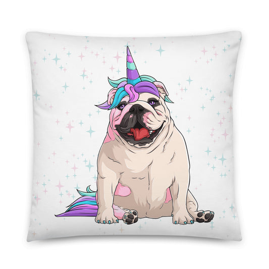 Magical Bullicorn Throw Pillow